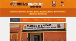 Desktop Screenshot of fossilserfoudmorocco.com